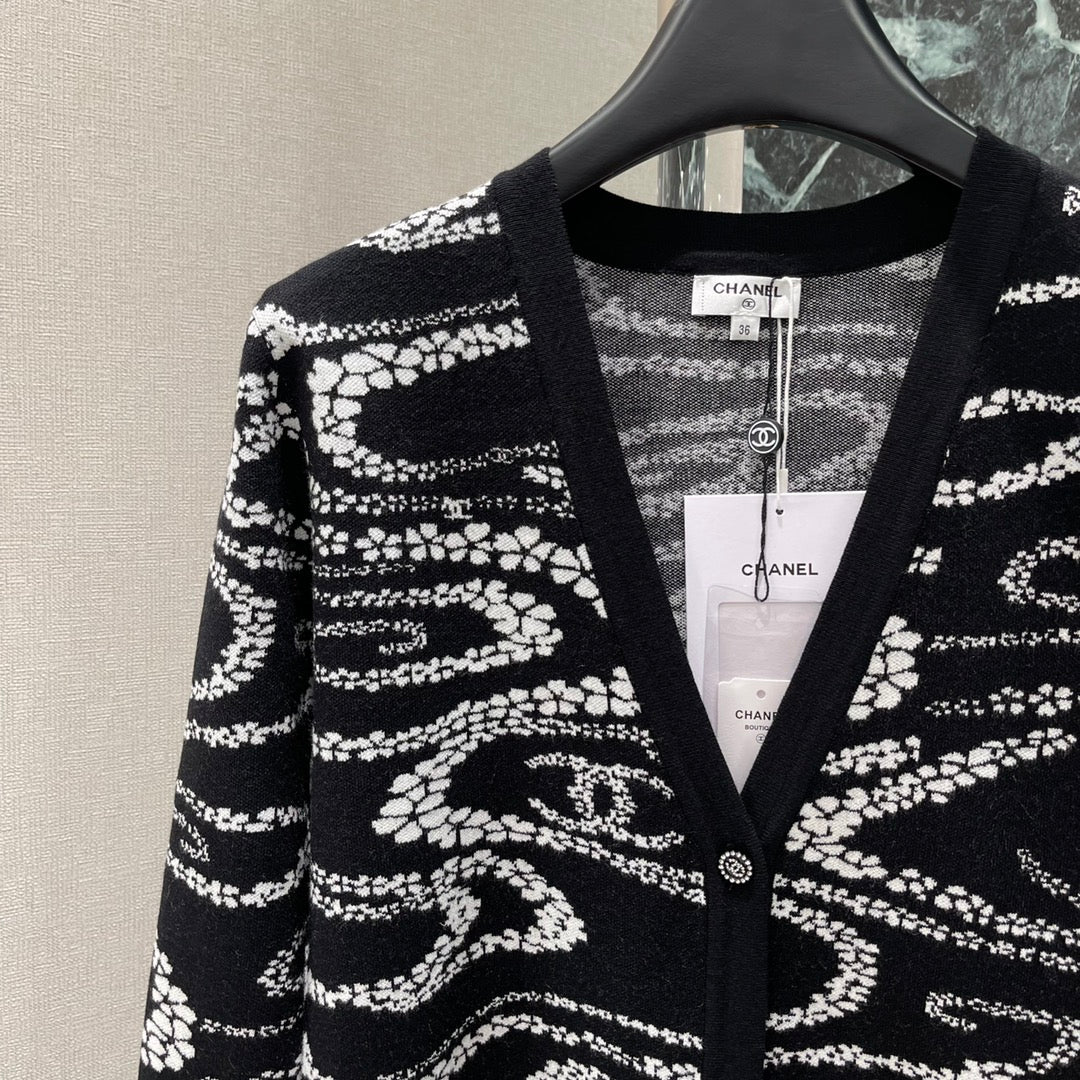 C 25fw Knit Long Sleeve Cardigan