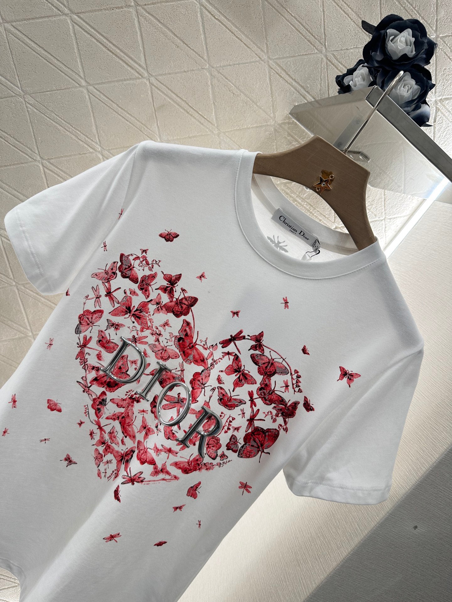 D 25 Round Neck Printed Mori 𝑇𝑒𝑒