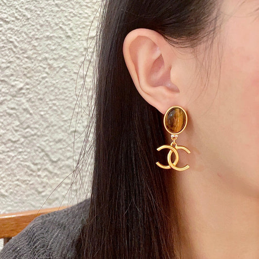 C 25  Alphabet Earrings