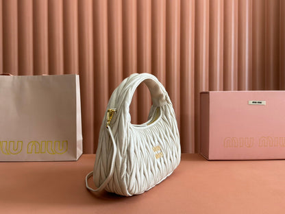 M 25 Sheepskin Hobo Mini Bag