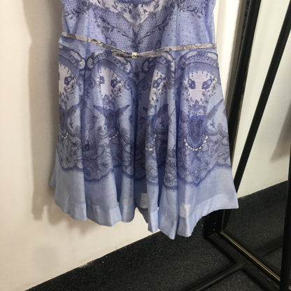 ZI Diamond bow halter dress
