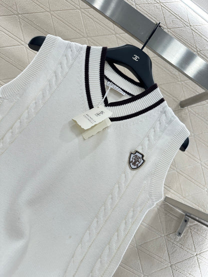 Bru 25 Tennis series knitted vest