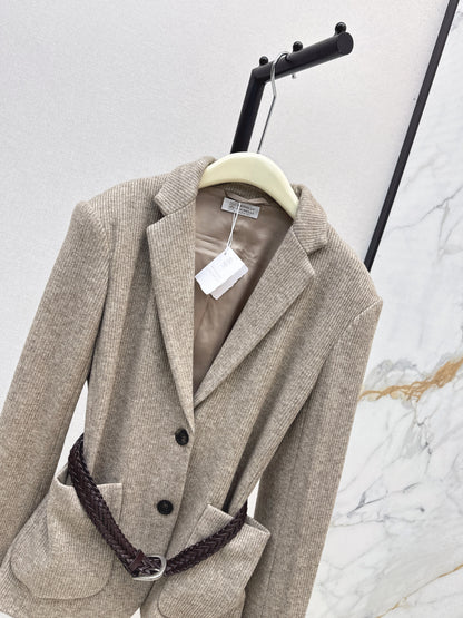 Bru 25 New custom dyed knit blazer