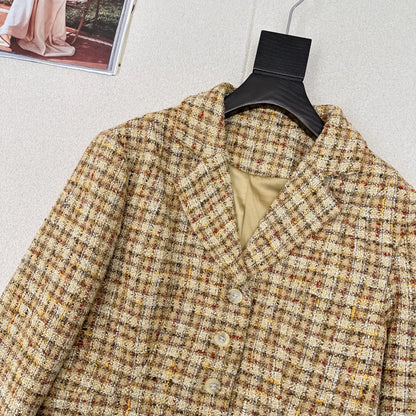C 25 Custom woven tweed jacket