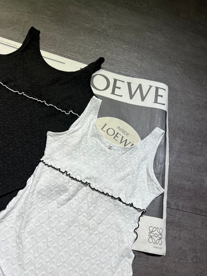 C 25 Black Full Logo Bottom One-piece Swimsuit Shipping