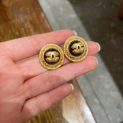 C 25 Classic Round Earrings