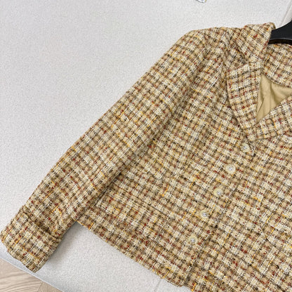 C 25 Custom woven tweed jacket