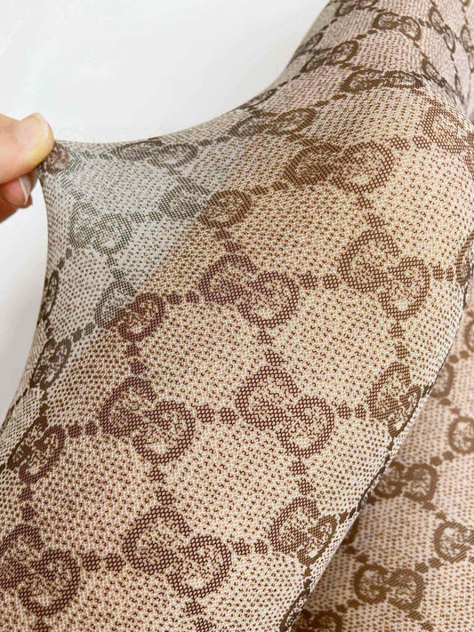 G new Letter mesh stockings pantyhose