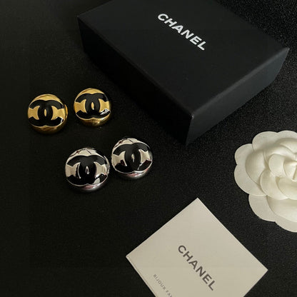 C 25 Round Earrings