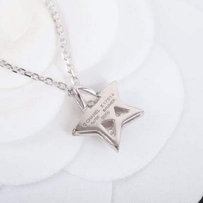 C 25 Diamond Pentagram Necklace