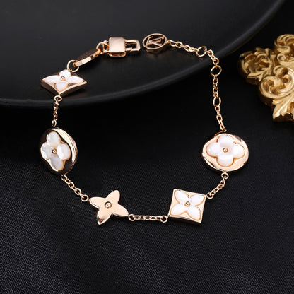 L 25 Four Leaf Clover Bracelet
