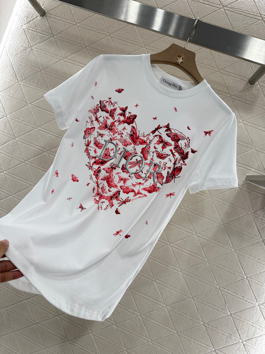 D 25 Round Neck Printed Mori 𝑇𝑒𝑒