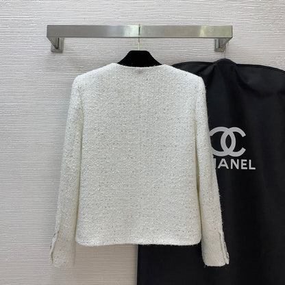 C 25 sequined tweed jacket