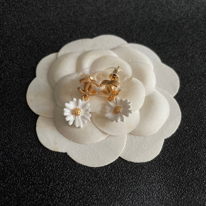 C 25 Camellia Earrings