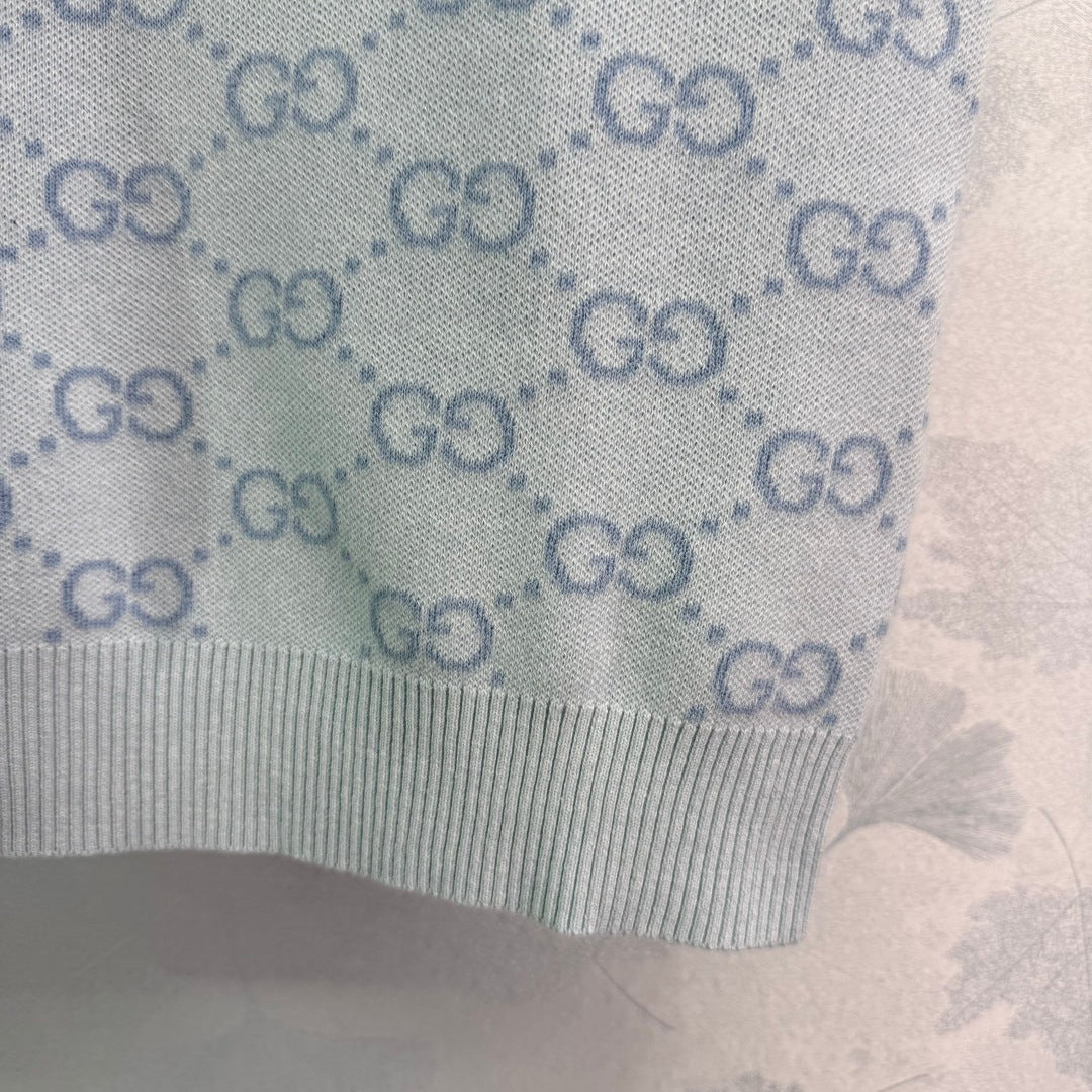 G 25 Frühling und Sommer neues gestricktes Rundhals-Unterhemd