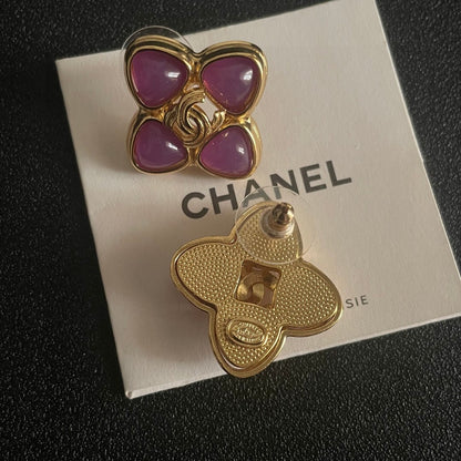 C 25  Flower Earrings