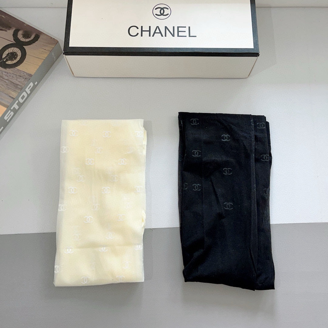 C Hot-selling classic offset printed small logo tights(WHITE\BLACK)