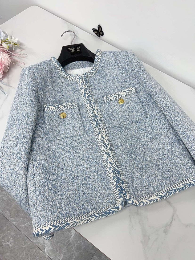 Ce 25 Glacier Blue Lace Jacket