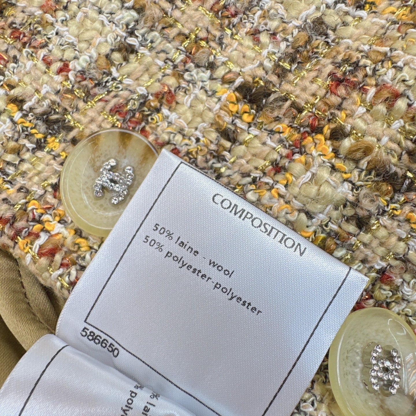 C 25 Custom woven tweed jacket