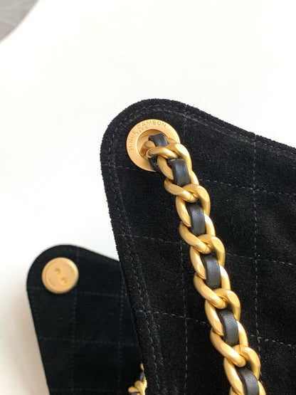 C 25 hobo denim drawstring bucket bag(40-30-15cm)