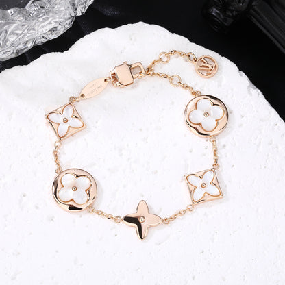 L 25 Four Leaf Clover Bracelet