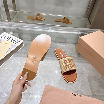 M 25ss new sheepskin sole, diamond upper slippers