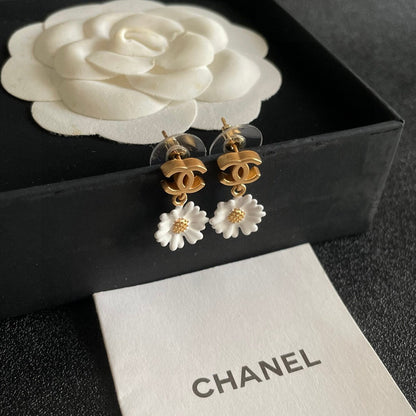 C 25 Camellia Earrings