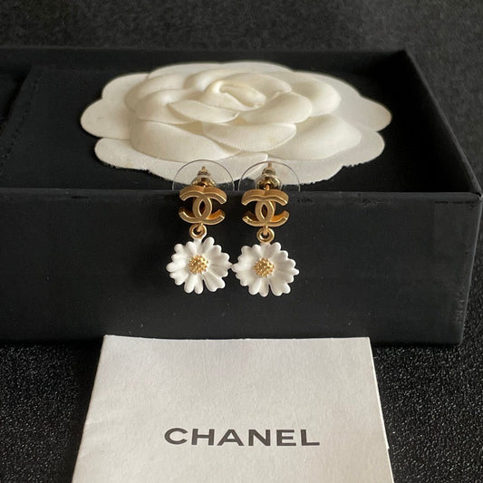 C 25 Camellia Earrings
