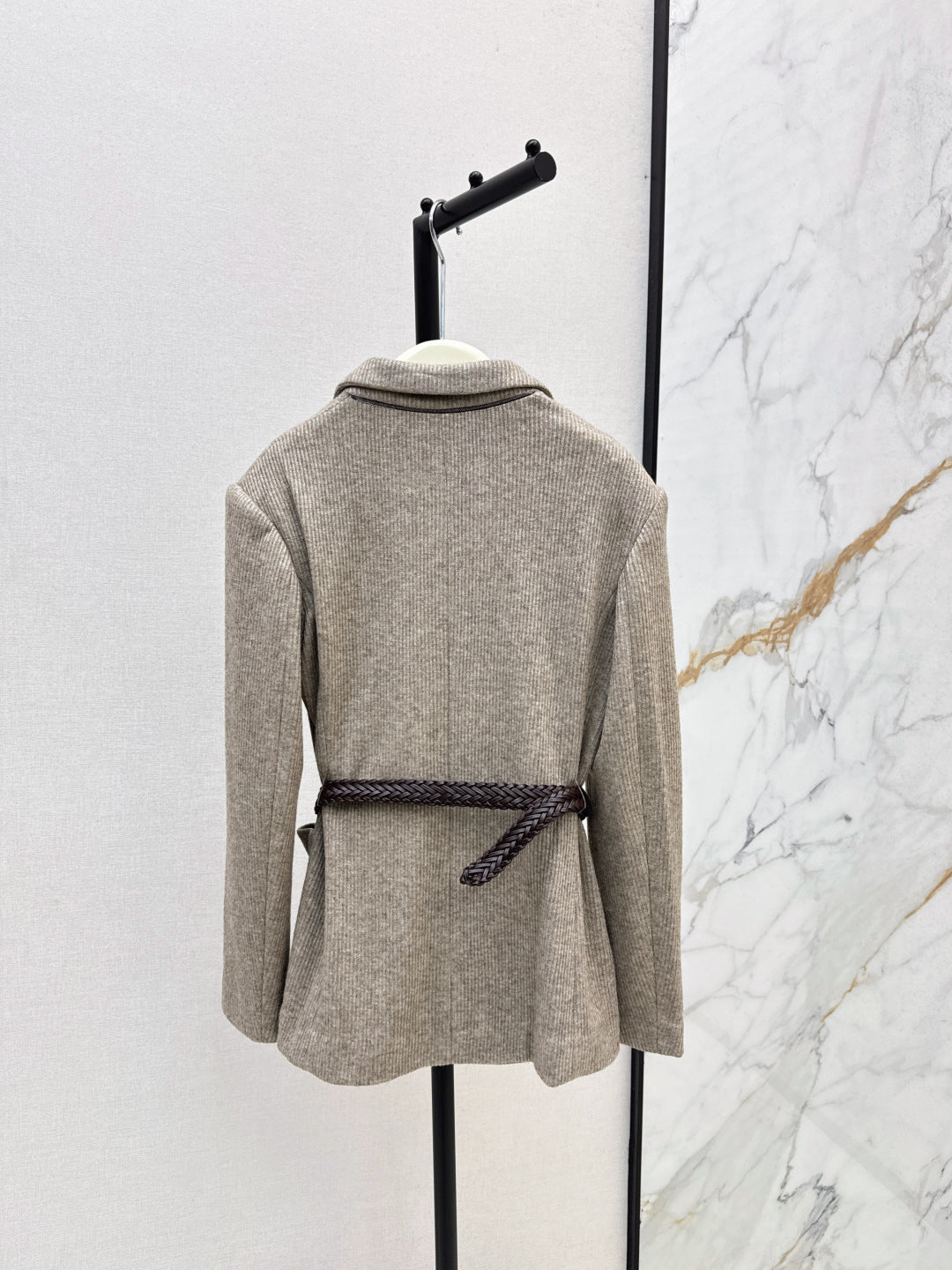 Bru 25 New custom dyed knit blazer