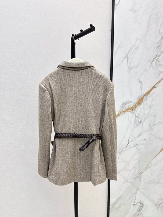 Bru 25 New custom dyed knit blazer
