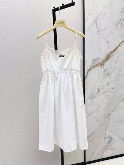 M 25 Spring and Summer New Lace Suspender Skirt