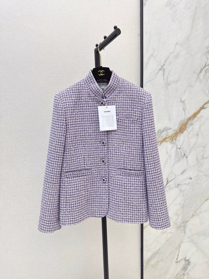 25 Le dernier manteau à carreaux tissé sur mesure au début du printemps 