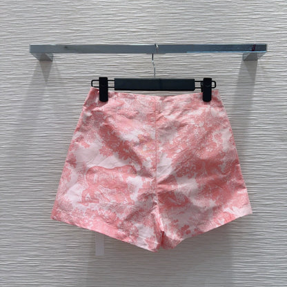 D 25 New Printed Button Down Dress Pants