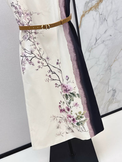 D 25 Spring/Summer Printed Sleeveless Dresses