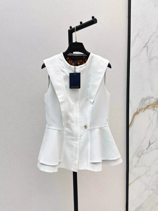 L 25 Spring/Summer New Ruffle Tank Top