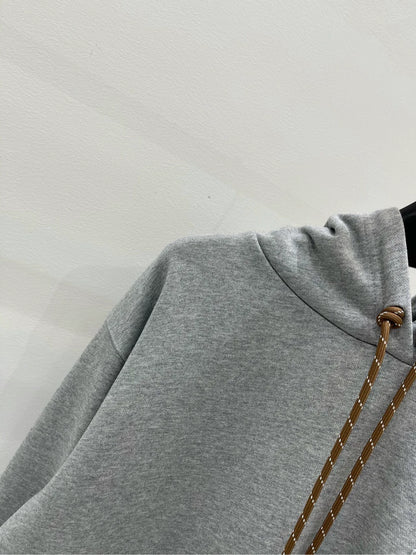 M 24 Grey hooded sweatshirt