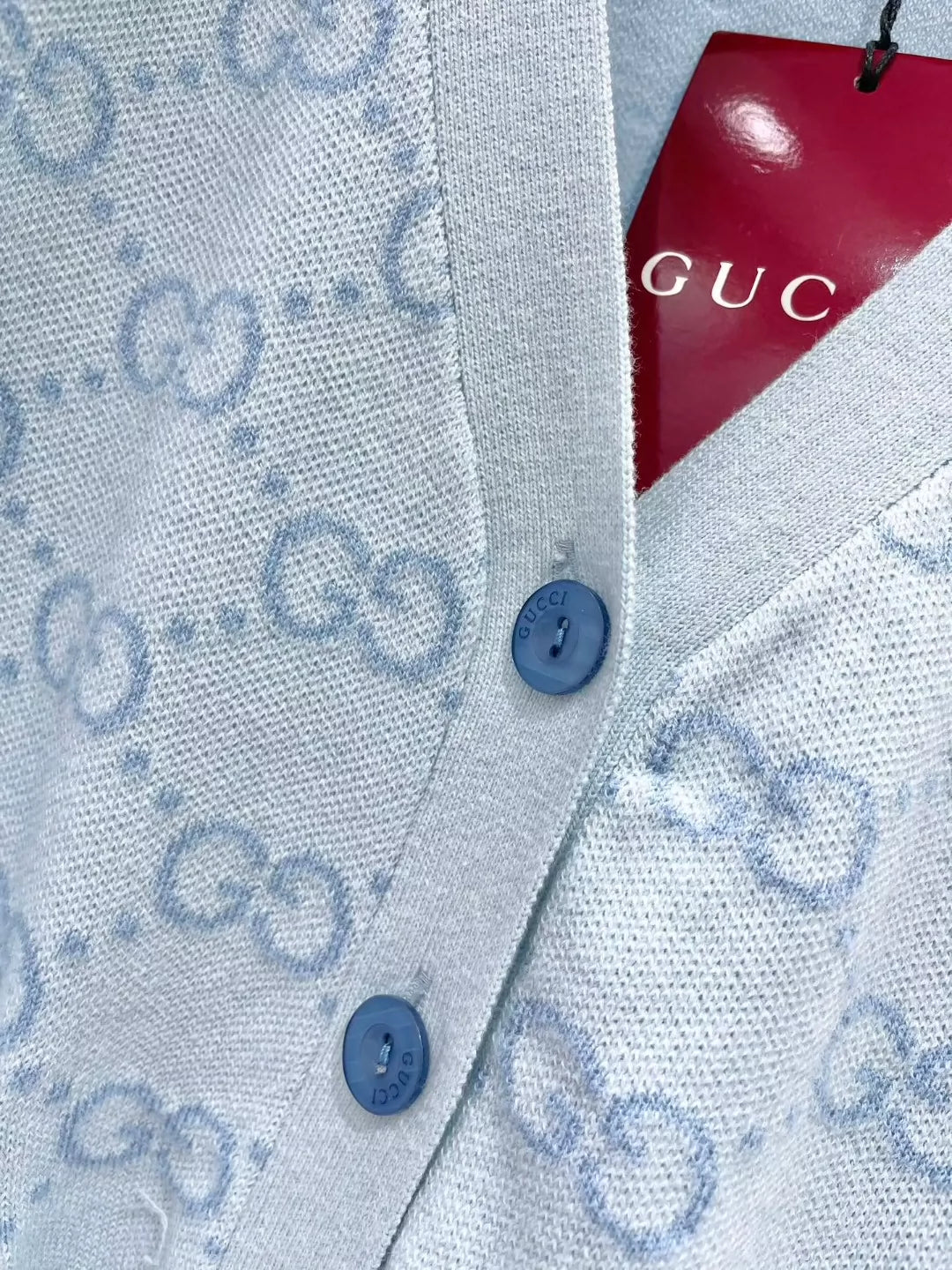 G 25 new fine cotton jacquard knitted cardigan