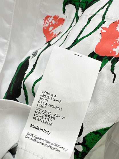 Chemise à manches courtes à motifs imprimés LO 25, nouvelle collection vacances printemps/été 