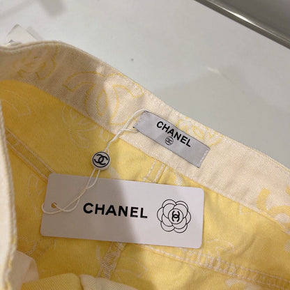 C 25 Printed Straight Jeans