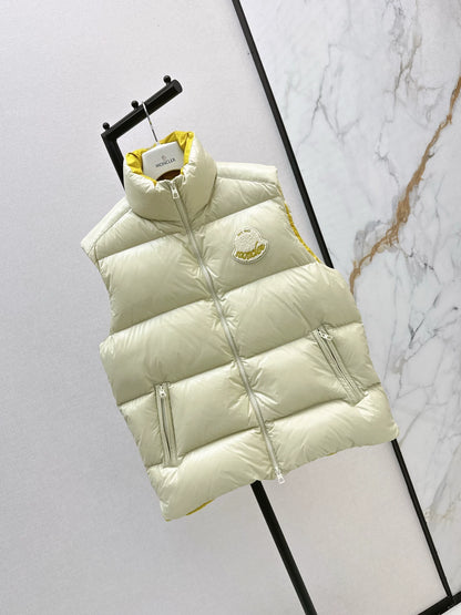 Mon 25fw stand collar down vest