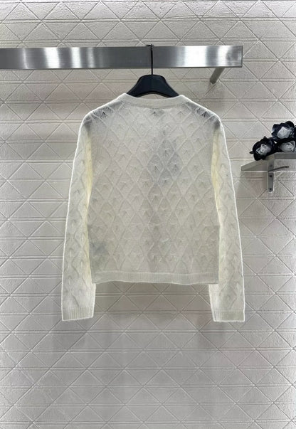 C 25 Classic knitted cardigan