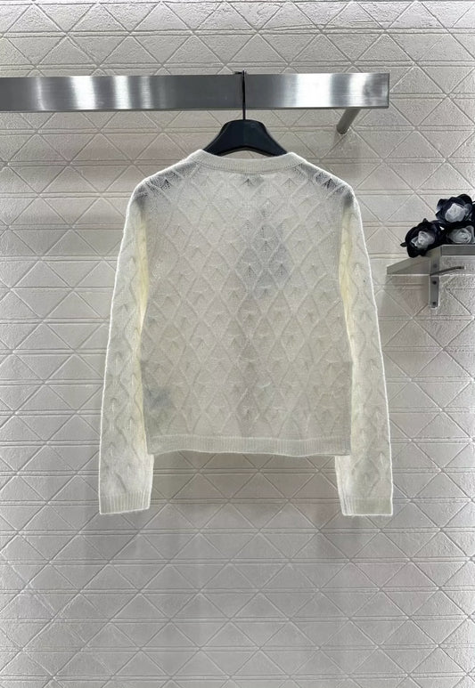 C 25 Classic knitted cardigan
