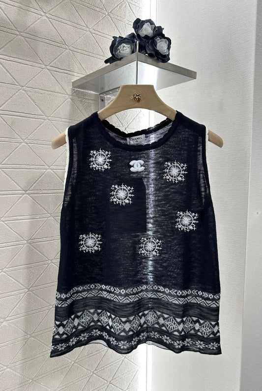 2025 Summer New Embroidered Totem Ethnic Style Vest