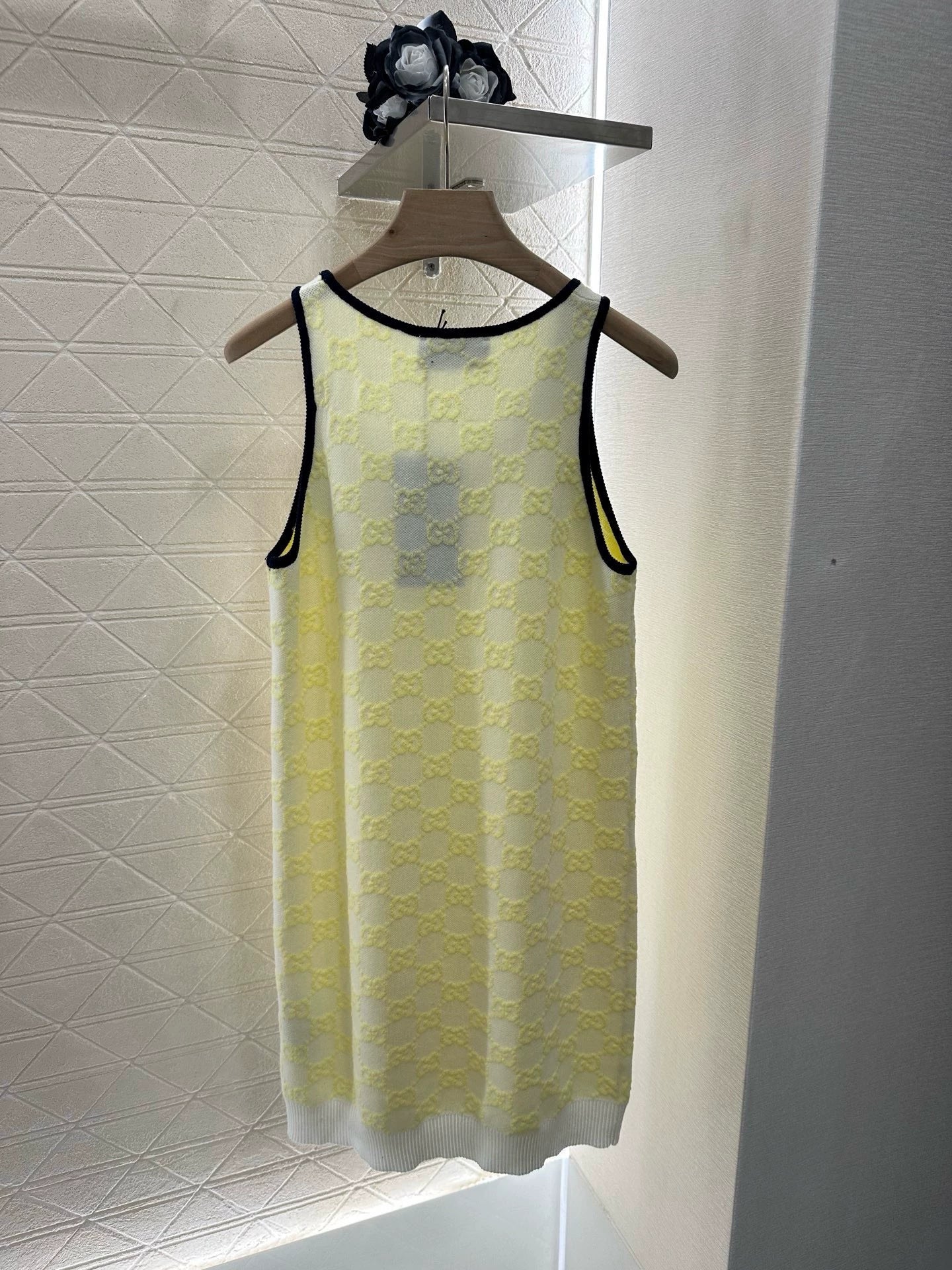 G 25 Jacquard Knit Tank Dress