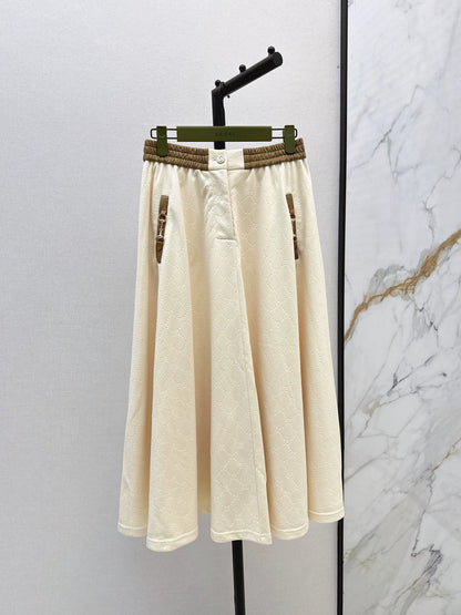 G 25ss new umbrella-shaped long skirt