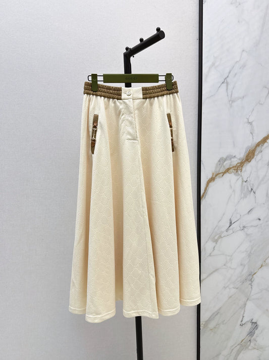 G 25ss new umbrella-shaped long skirt