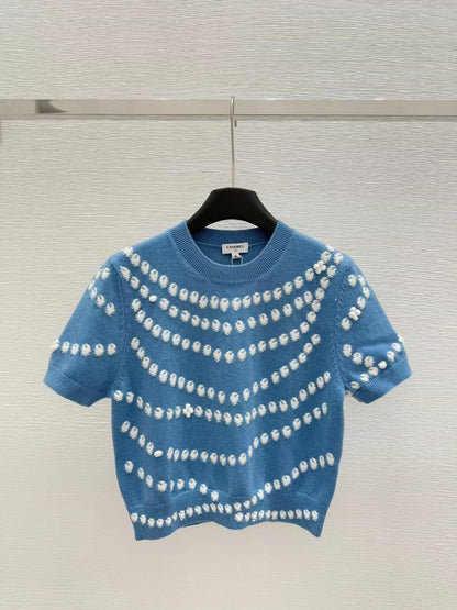 C 25 cashmere short-sleeved shirt
