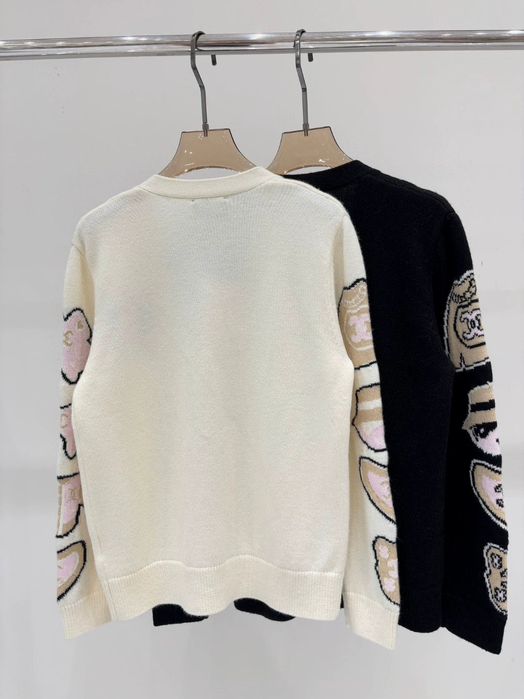 C 25 Spring/Summer New Style Girls Logo Casual Knit Cardigan