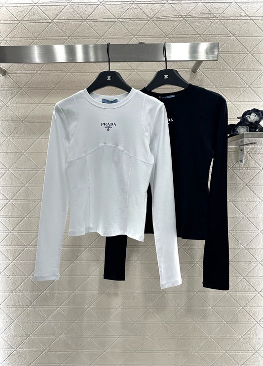 P 25 Slim-fit crew neck base shirt