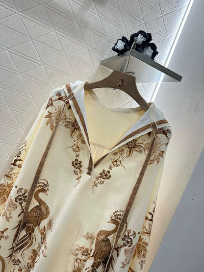 Z 25 New Hooded Silhouette Top and Pants Set